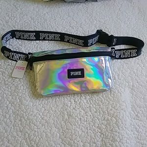 Brand new Holographic PINK fanny pack